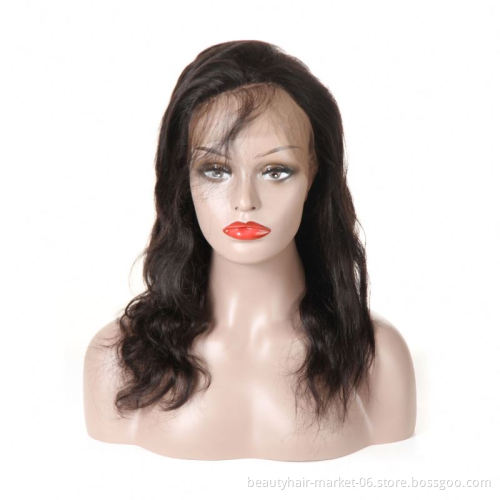 Hot Selling Human Hair Water Wave Full Lace Wig With Baby Hair 10A Grade 100% Human Virgin Brazilian Wigs Water Wave